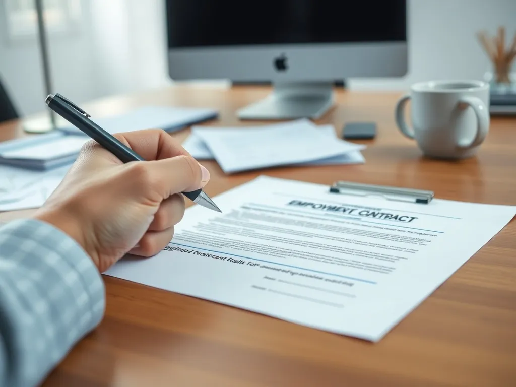 Jakie dane do umowy o pracę są niezbędne? Sprawdź!