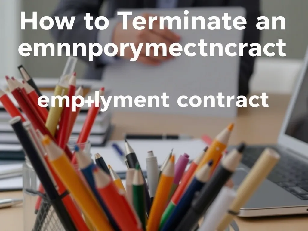 Jak rozwiązać umowę o pracę? Przewodnik krok po kroku