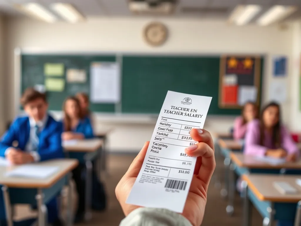 Ile zarabia nauczyciel dyplomowany netto? Sprawdź aktualne stawki!